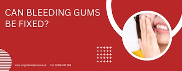 Can bleeding gums be fixed