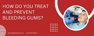 How do you treat and prevent bleeding gums