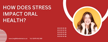 How does stress impact oral health
