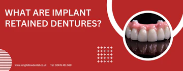 What are implant retained dentures